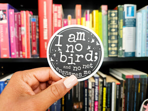 I Am No Bird Jane Eyre Sticker - 1