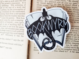 Bookwyrm Dragon Sticker - 1
