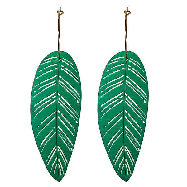 Calathea Leaf Hoops - 1