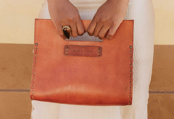 Everyday Clutch in Brown - 4