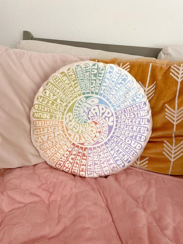 Groovy Feelings Wheel Pillow Cover - 2