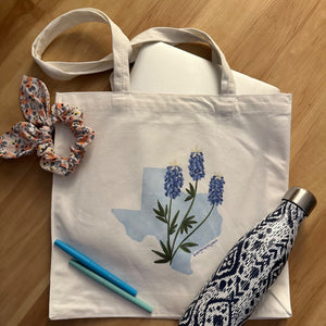 Texas Bluebonnet Tote - 1