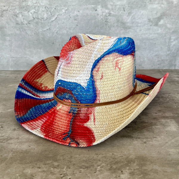 Celebration Straw Cowboy Hat - 3