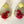 Load image into Gallery viewer, Roses with base banana fiber earrings - 4
