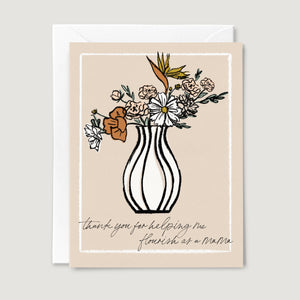 Flourish As A Mom Card - 1