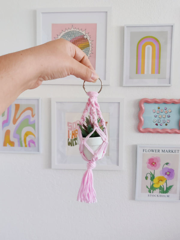 Mini Macramé Plant Hanger - 3