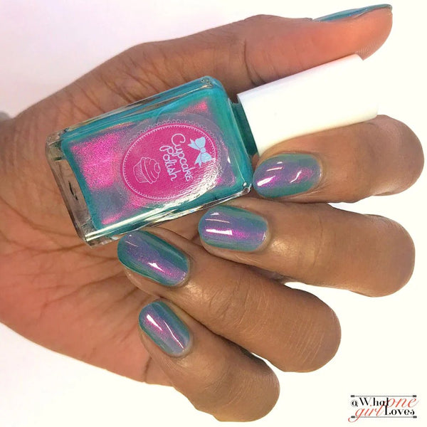 Keeping It Reel - Teal Nail Polish - 6