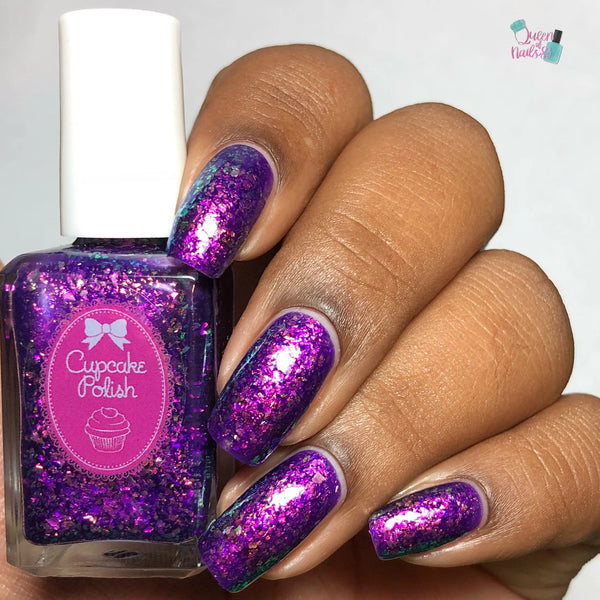 Atomic - Purple Nail Polish - 2