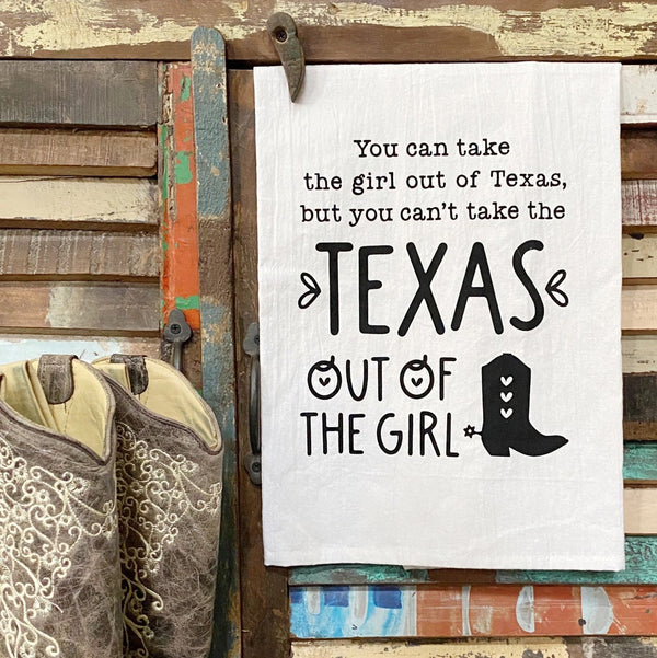 Texas Girl Flour Sack Tea Towel - 2