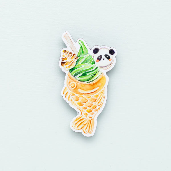 Taiyaki Soft Serve Sticker - 1