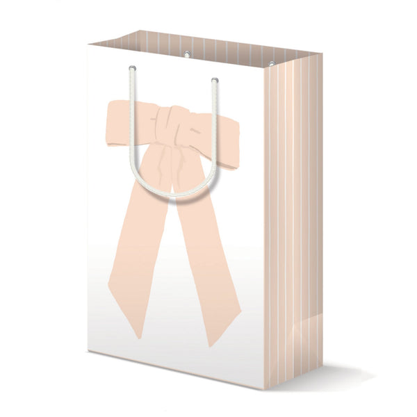 Pink Bow Gift Bag | Birthday, Holiday + Everyday - 1