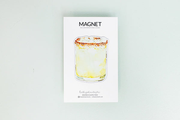 Margarita on the Rocks Magnet	 - 2