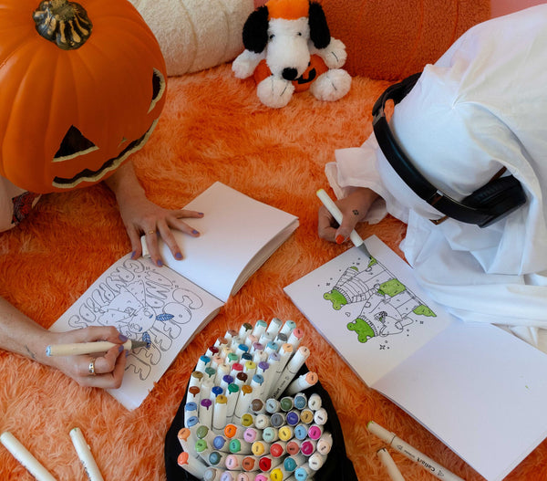 Spooky Things Coloring Book - 3