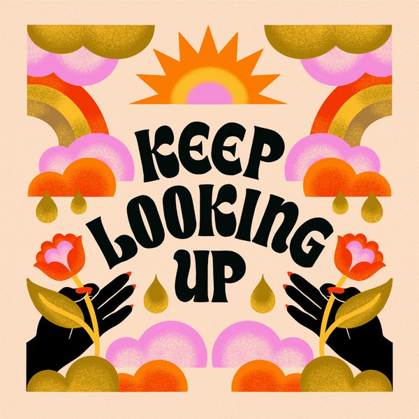 Keep Looking Up Sticker - 3