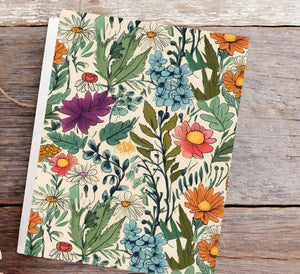 Floral pattern greeting card - 1