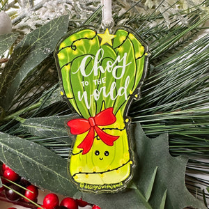 Choy to the World Ornament - 1