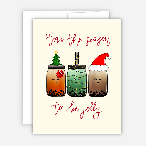 Teas the Season Christmas Card - 1