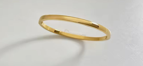 Gold Bangle Bracelet  - 1