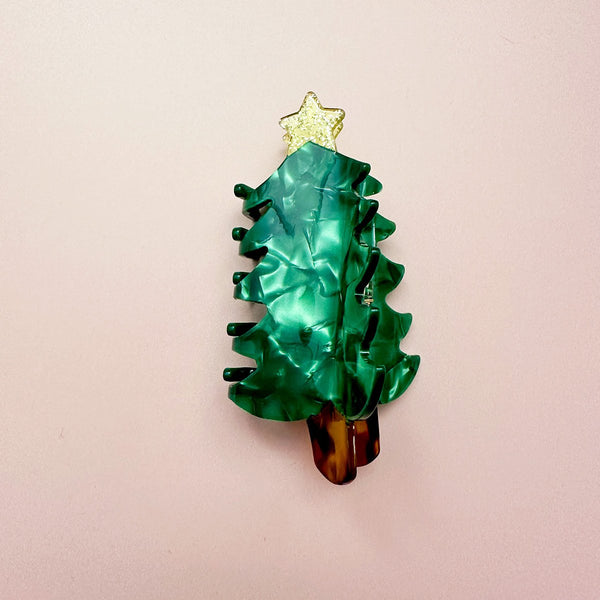 Christmas Tree Hair Claw Clip - 2