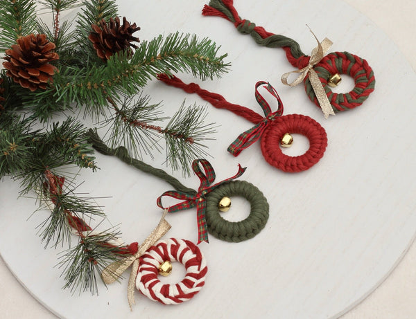 Macrame Christmas Ornament - 1