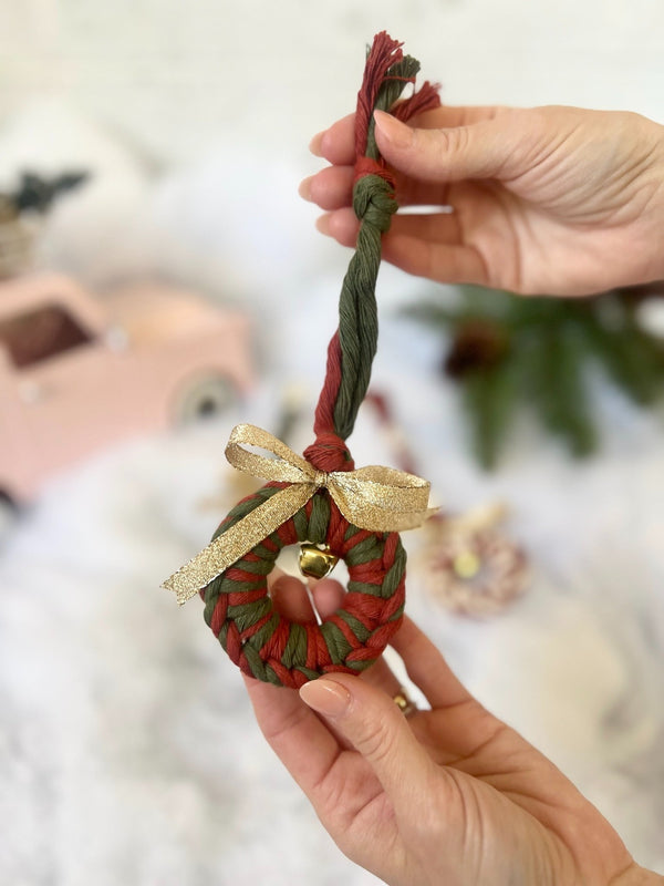 Macrame Christmas Ornament - 2