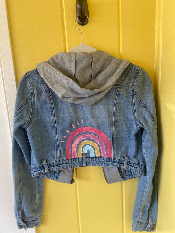 Children’s Handpainted Denim Jacket - 8