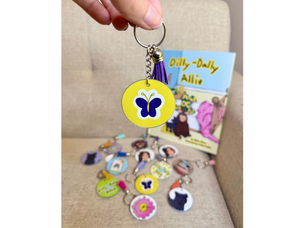 Dilly-Dally Allie Collector Keychains - 1