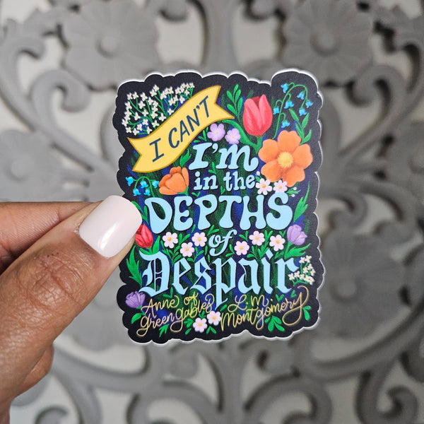 Anne of Green Gables Depths of Despair Sticker - 3