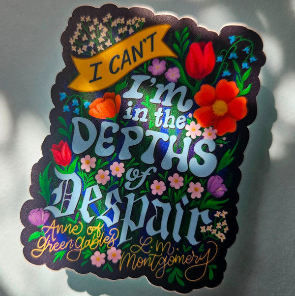 Anne of Green Gables Depths of Despair Sticker - 6