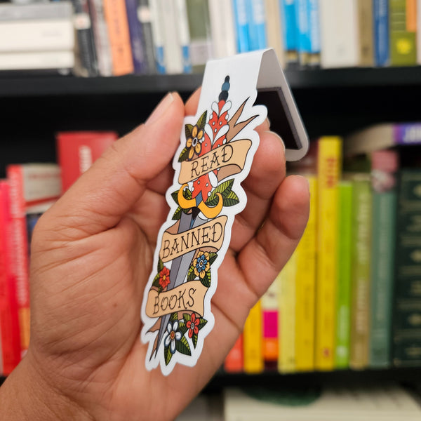 Read Banned Books Magnetic Bookmark - 3