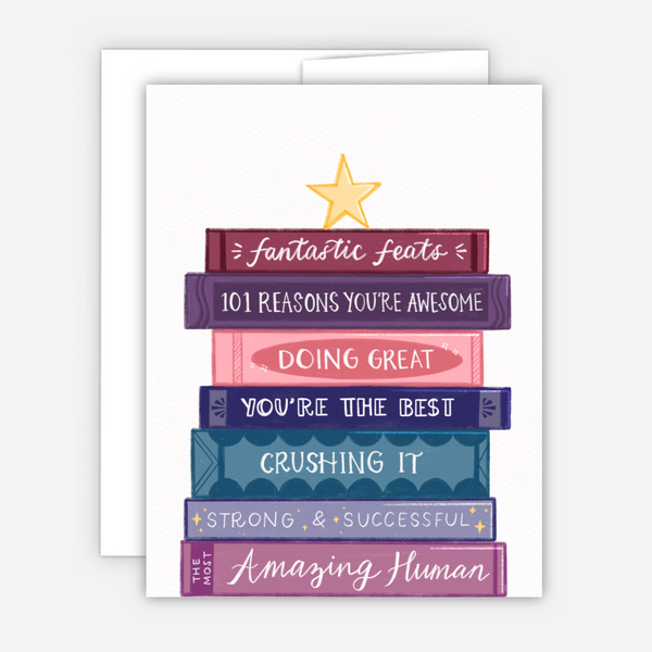 Stack of Encouragements Card