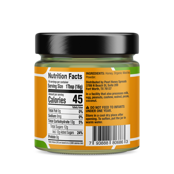 Matcha Creamed Honey
