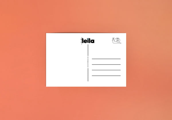 Hey Hi Hello Postcard