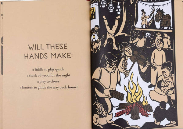 What Will These Hands Make? Book