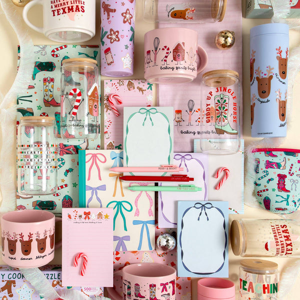 Christmas Western Cowgirl Boots Ceramic Mug