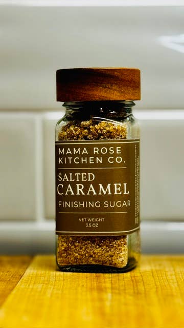 Small Batch Salted Caramel Finishing Sugar