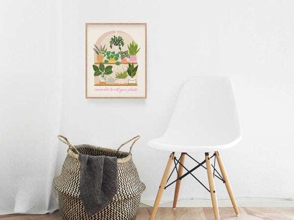 Wet Your Plants Art Print