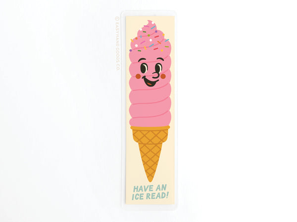 Have An Ice Read Ice Cream Laminated Bookmark