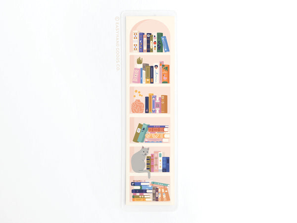 Home Library Laminated Bookmark