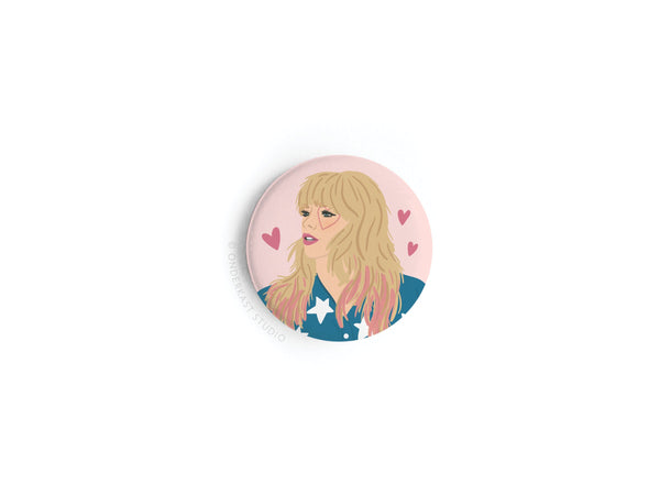 TS Lover Button Magnet