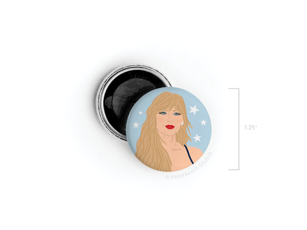 TS Midnights Button Magnet