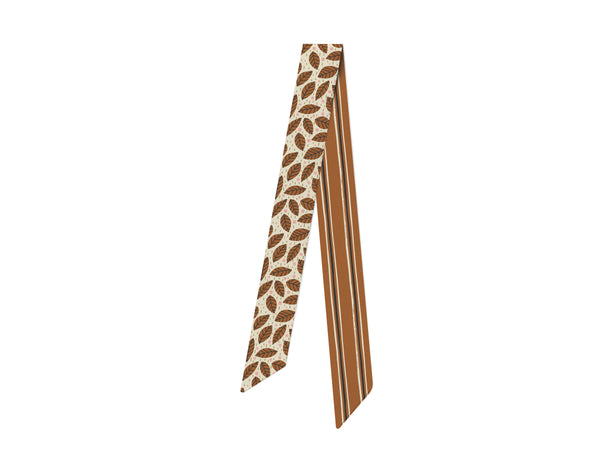 Falling Leaves Skinny Scarf