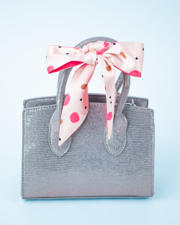 Pretty Tough in Pink Skinny Scarf