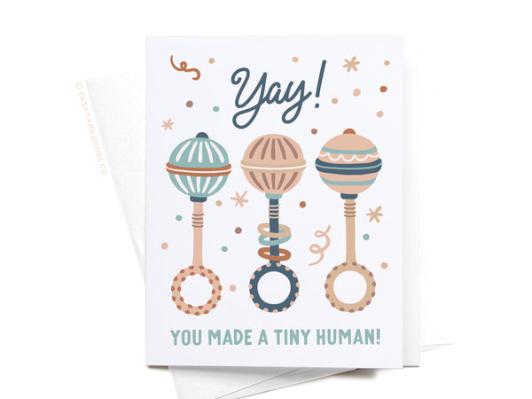 You Made a Tiny Human Greeting Card - RS