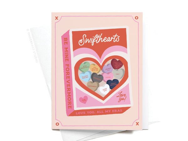 Swifthearts Candy Box Greeting Card