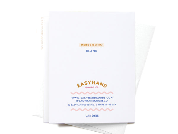 Happy Freakin’ Birthday Bold Lettering Greeting Card – RS