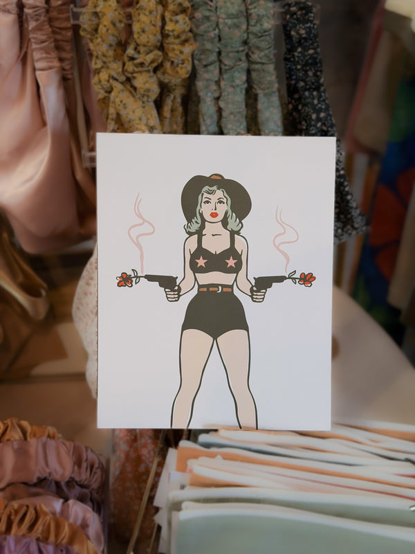 Girl Riot Society Art Print - Dale