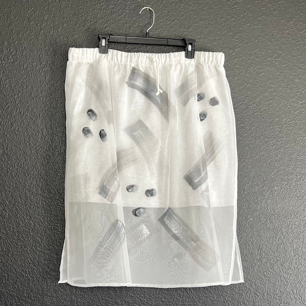 Painted Sheer Sport Skirt