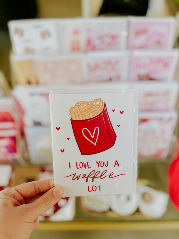 Love You a Waffle Lot Card