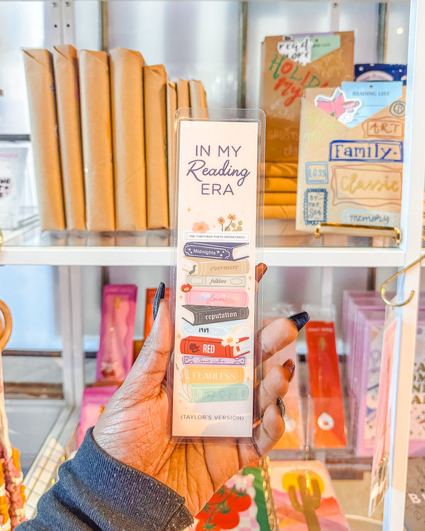 In My Reading Era Laminated Bookmark